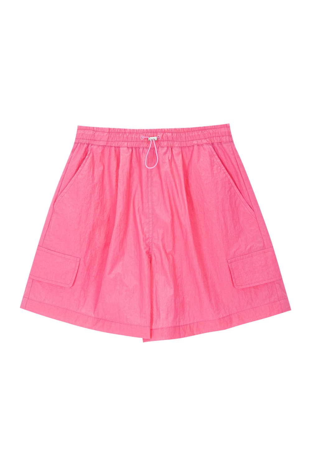 Nylon Banding Cargo  Shorts_Pink